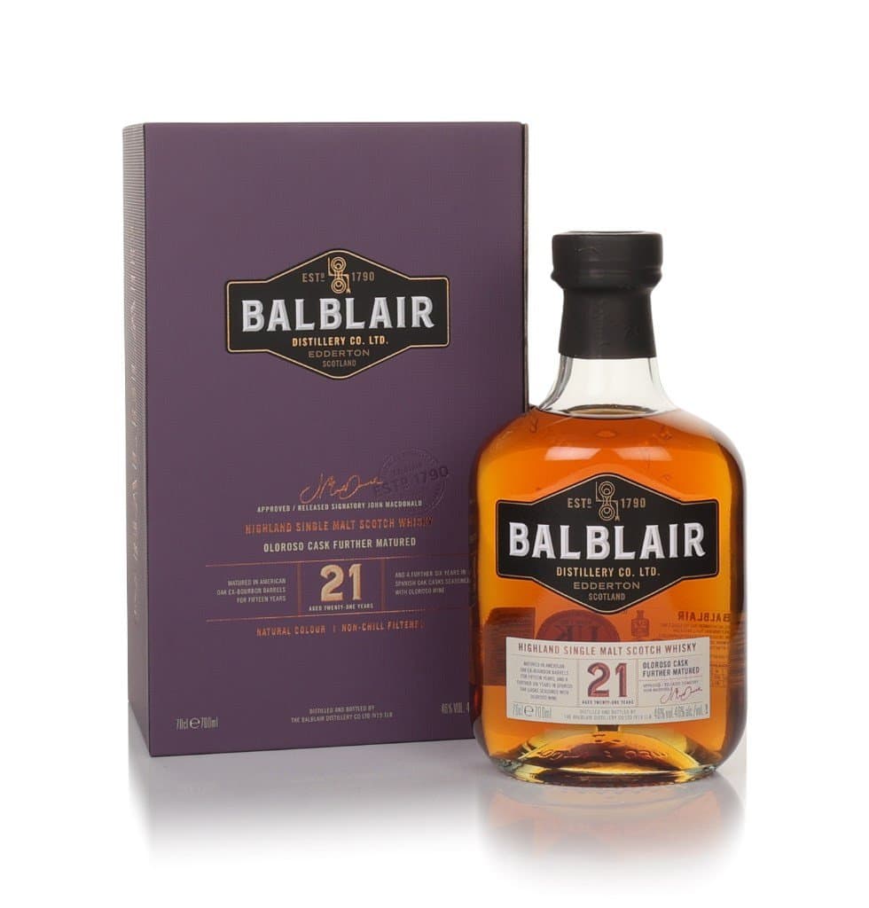 Balblair 21 anos