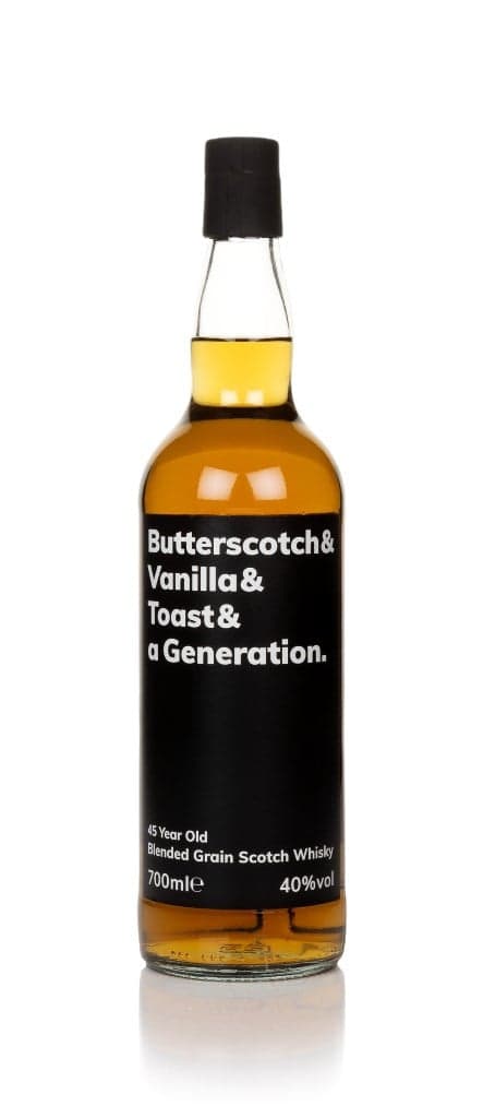 Butterscotch & Vanilla & Toast & A Generation 45 anos