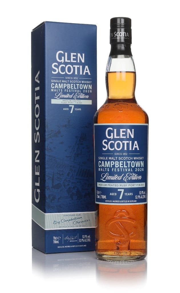 Glen Scotia 7 anos (Medium Peated Ruby Port Finish) - Campbeltown Malts Festival 2026