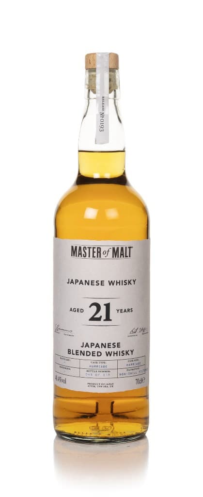 Japanese Blended Whisky 21 anos (Master of Malt)