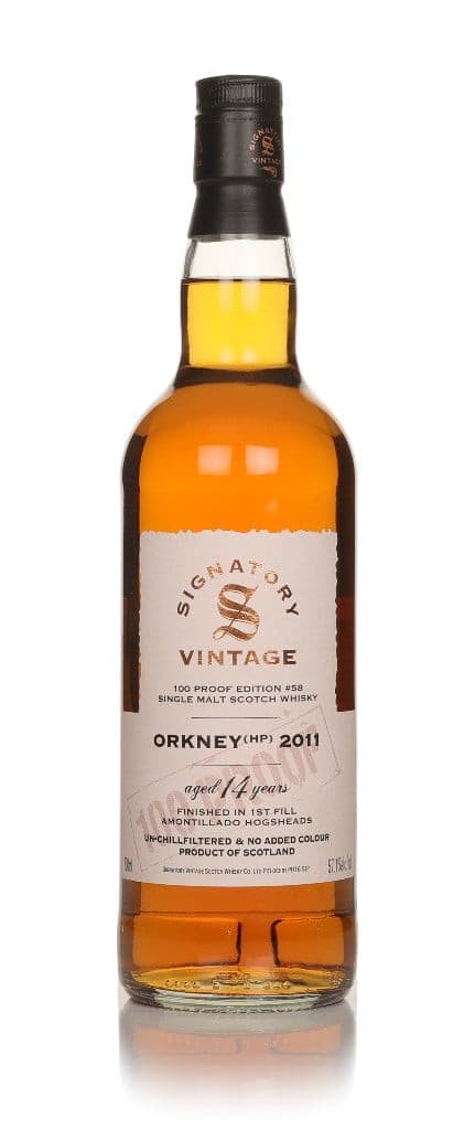 Orkney (HP) 14 anos 2011 - 100 Proof Edition #58 (Signatory)