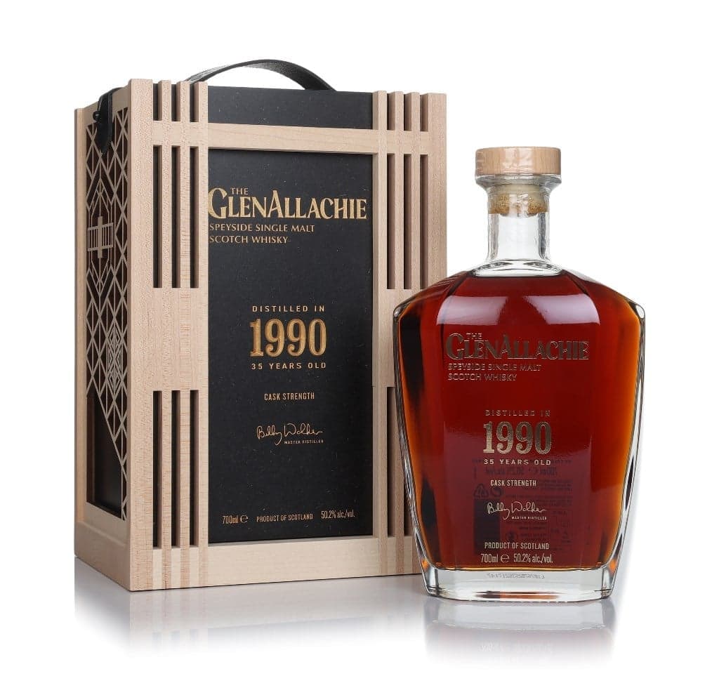 The GlenAllachie 35 anos Cask Strength 1990