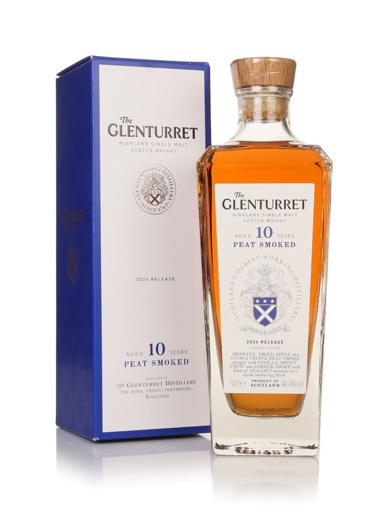 The Glenturret 10 anos Peat Smoked (2024 Release)