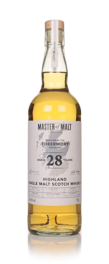 Tobermory 28 anos 1996 Single Cask (Master of Malt)
