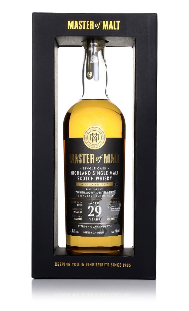 Tobermory 29 anos 1996 Single Cask - Masterpiece (Master of Malt)