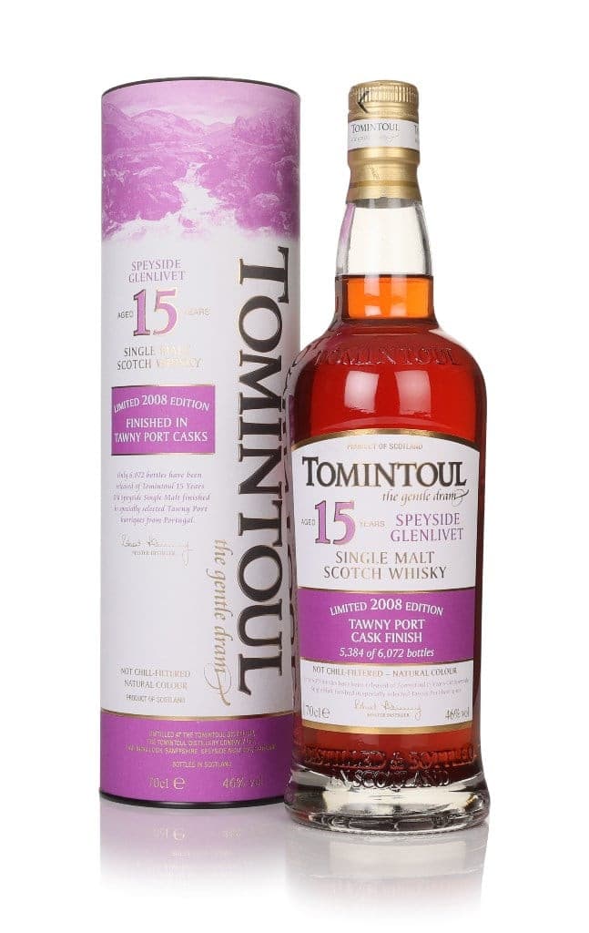 Tomintoul 15 anos 2008 Tawny Port Cask Finish