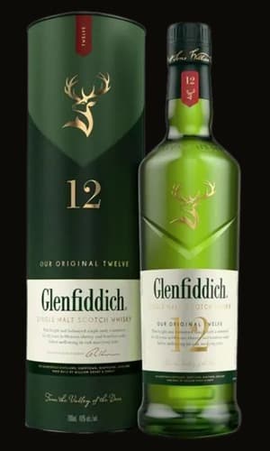 Whisky Glenfiddich 12 anos