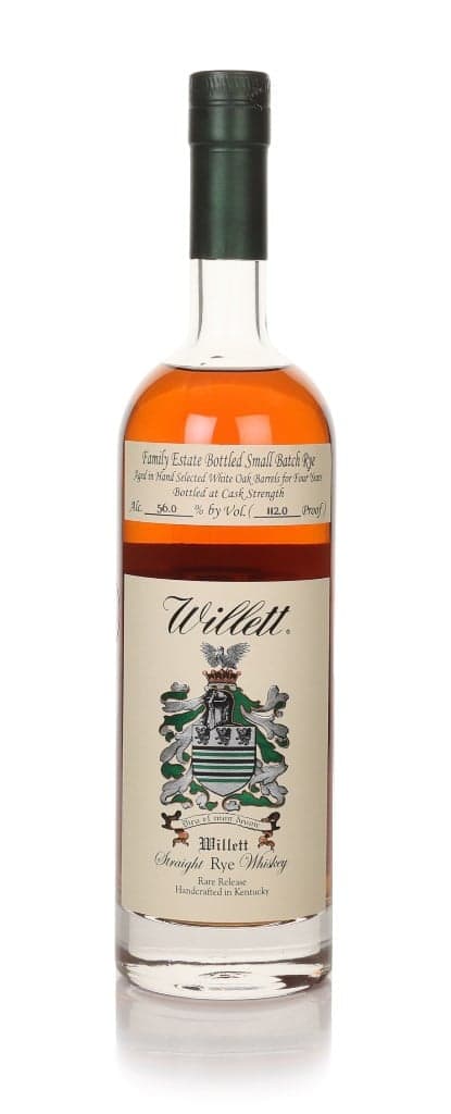 Willett 4 anos Family Estate Bottled Rye (56%)